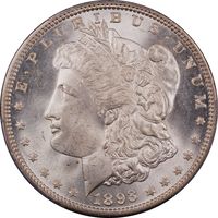 1893 Morgan Dollar ($1) Photo 3