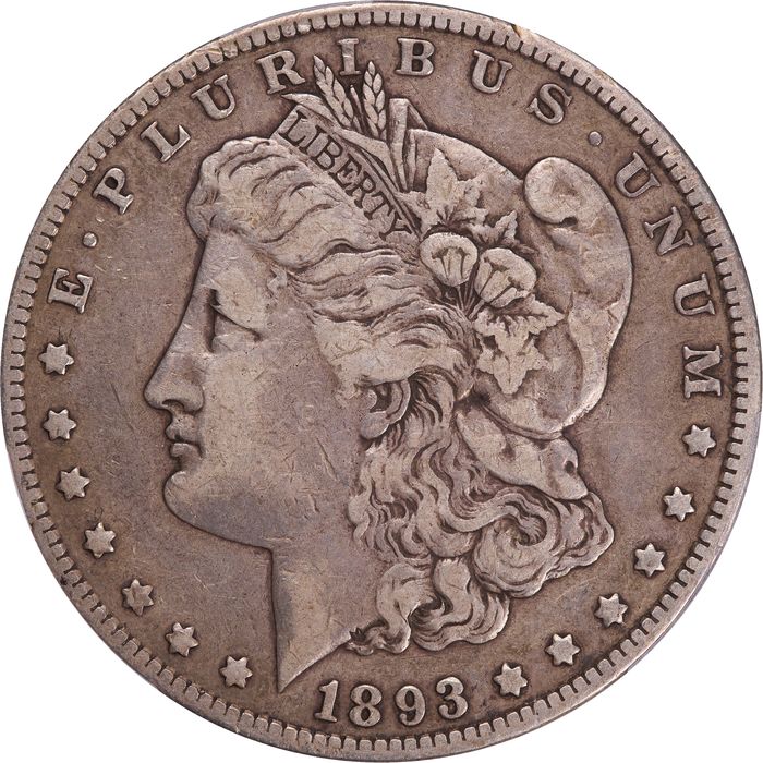 1893 Morgan Dollar ($1) Photo 3