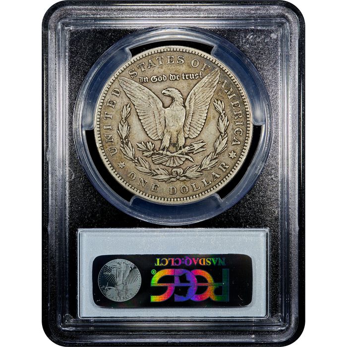 1893 Morgan Dollar ($1) Reverse Slab Image