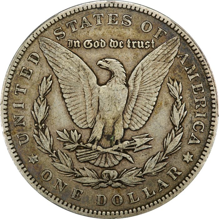 1893 Morgan Dollar ($1) Reverse Image