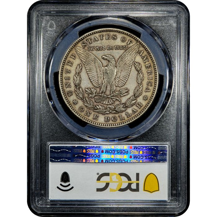 1893 Morgan Dollar ($1) Reverse Slab Image