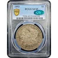 1893 Morgan Dollar ($1) Obverse Image