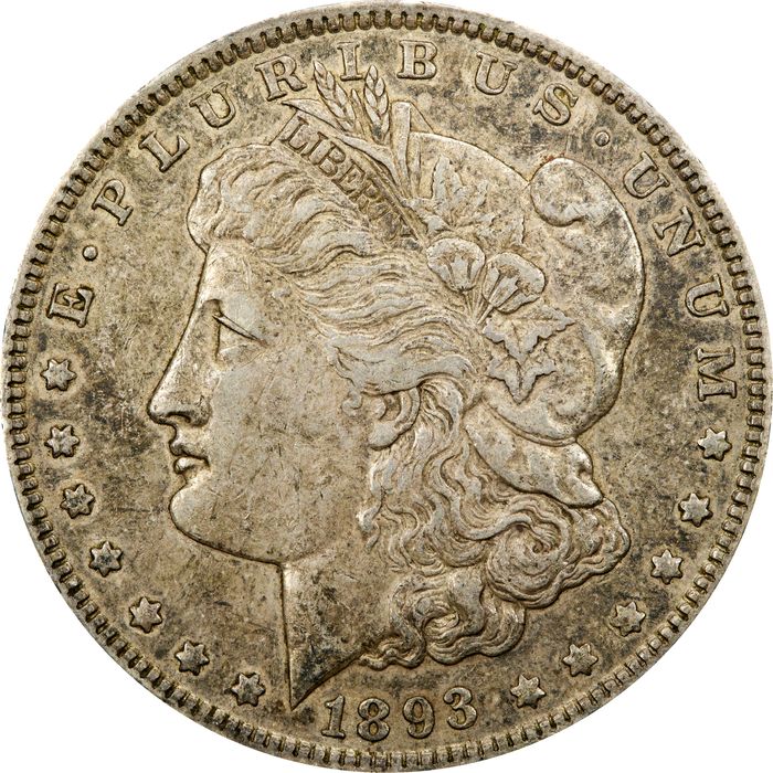 1893 Morgan Dollar ($1) Photo 3