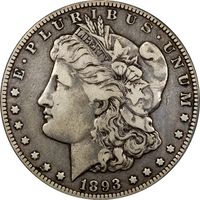 1893-O Morgan Dollar ($1) Photo 3