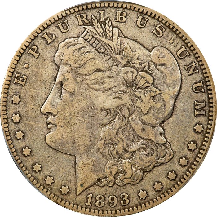 1893-O Morgan Dollar ($1) Photo 3