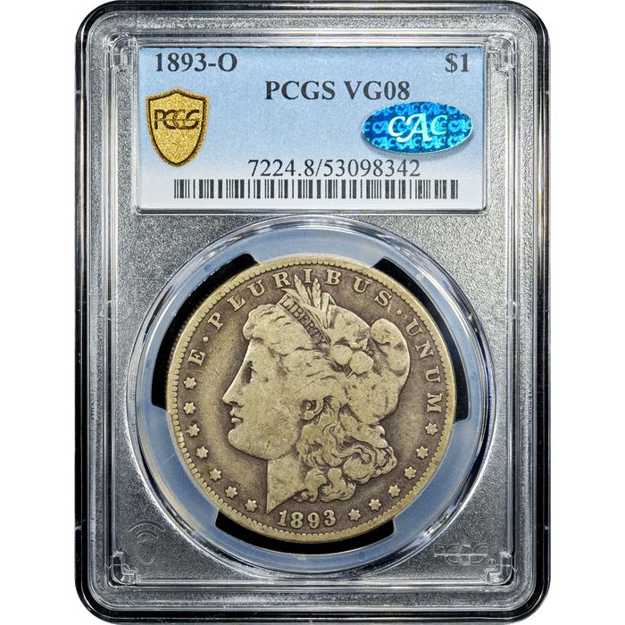 1893-O Morgan Dollar ($1) Obverse Slab Image