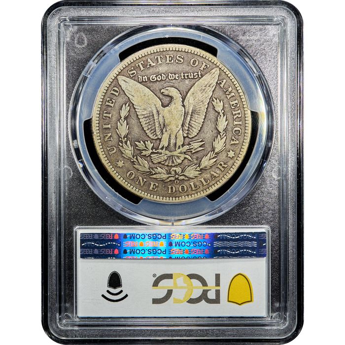 1893-O Morgan Dollar ($1) Reverse Slab Image