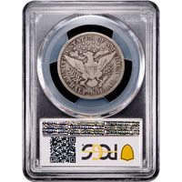 1893-S Barber Half Dollar (50c) Reverse Image
