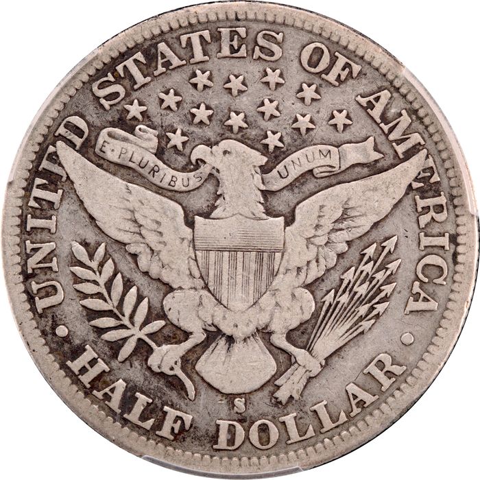1893-S Barber Half Dollar (50c) Photo 4