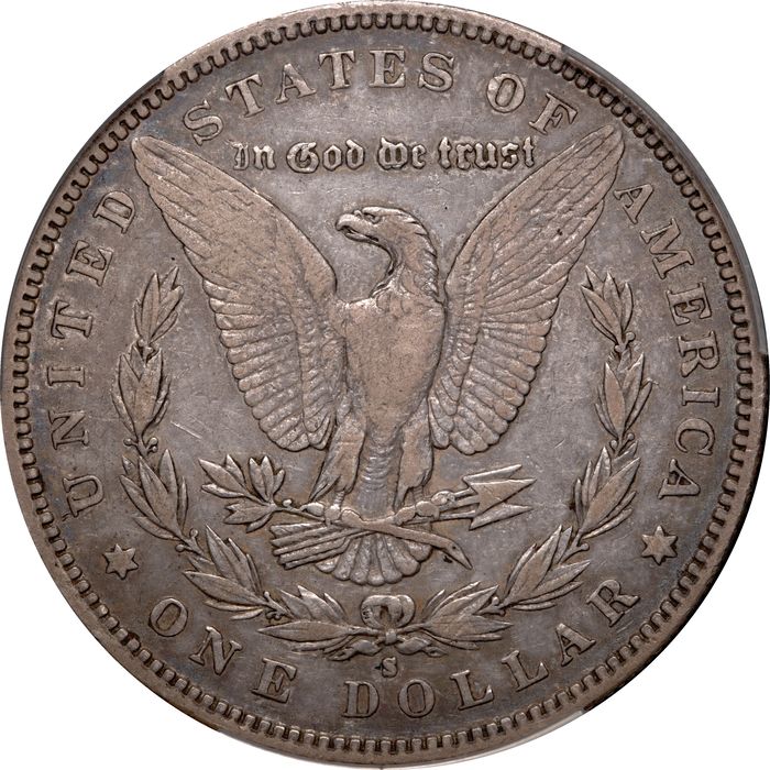 1893-S Morgan Dollar ($1) Reverse Image