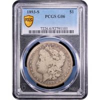 1893-S Morgan Dollar ($1) Obverse Image