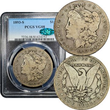 1893-S Morgan Dollar ($1) Composite Image