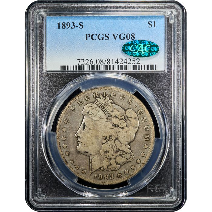 1893-S Morgan Dollar ($1) Obverse Image
