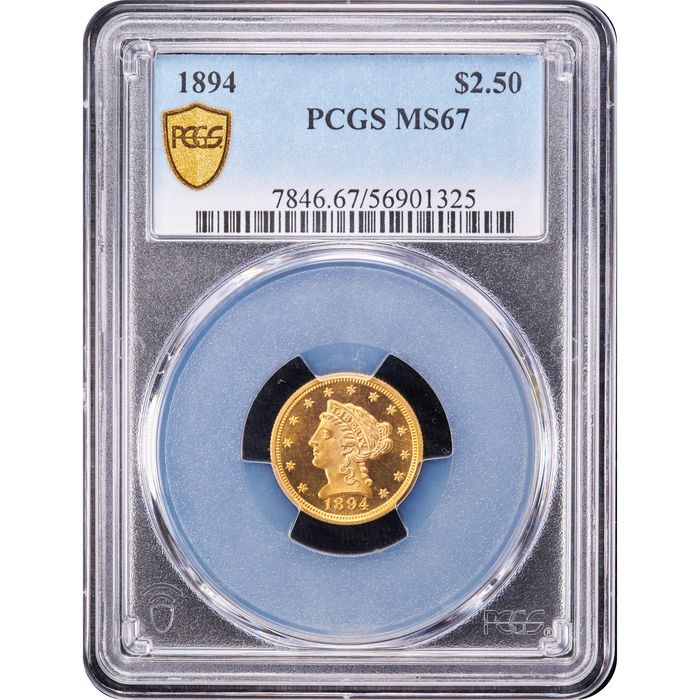 1894 Liberty Gold Quarter Eagle ($2.50) Obverse Image