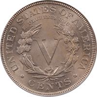 1894 Liberty Nickel (5c) Reverse Image