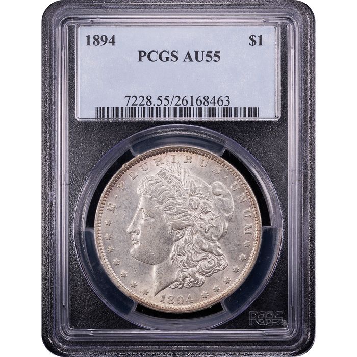 1894 Morgan Dollar ($1) Obverse Slab Image