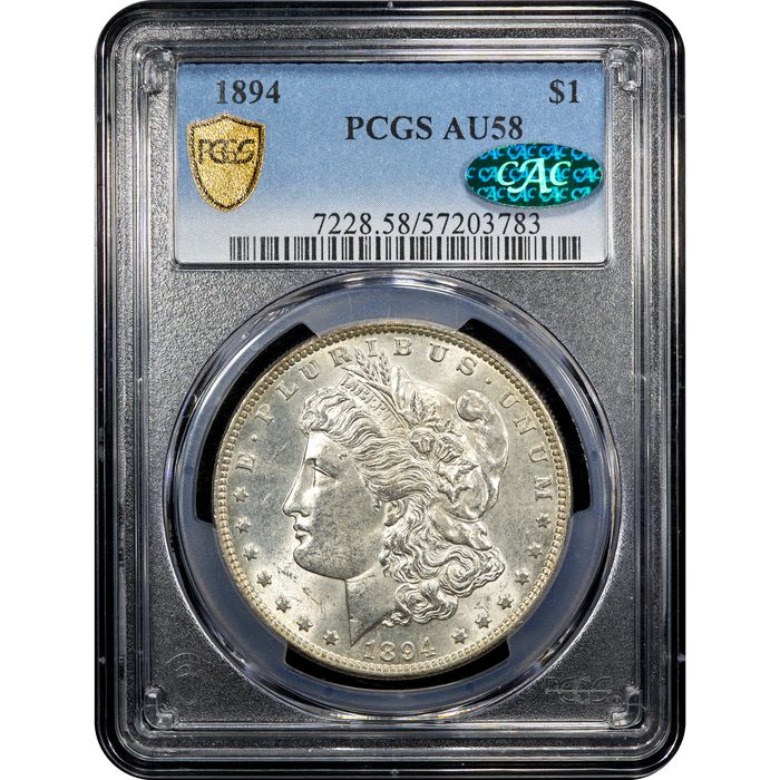1894 Morgan Dollar ($1) Obverse Slab Image