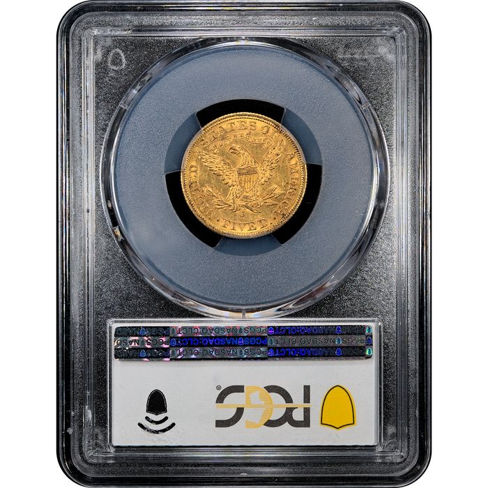 1894-O Liberty Gold Half Eagle ($5) Reverse Slab Image