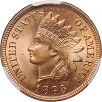 1895 Indian Cent (1c) Photo 3