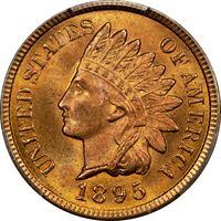 1895 Indian Cent (1c) Obverse Image