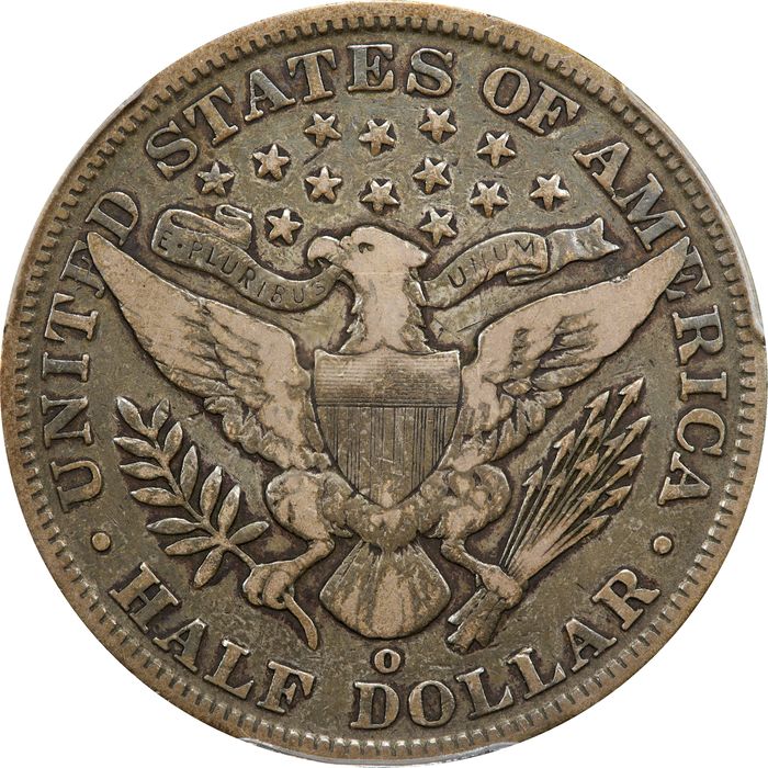1895-O Barber Half Dollar (50c) Photo 4