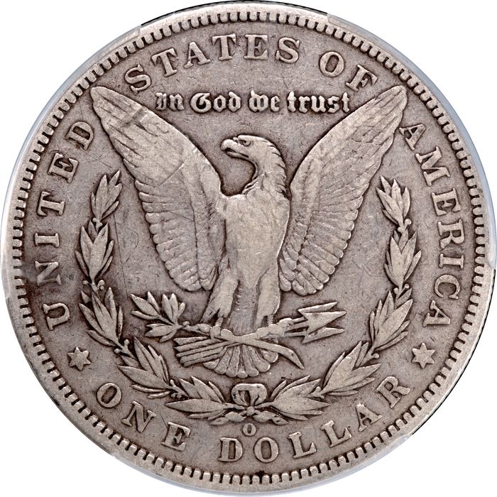 1895-O Morgan Dollar ($1) Reverse Image