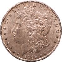 1895-O Morgan Dollar ($1) Photo 3