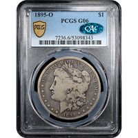1895-O Morgan Dollar ($1) Obverse Slab Image