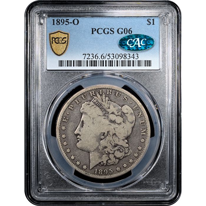 1895-O Morgan Dollar ($1) Obverse Slab Image