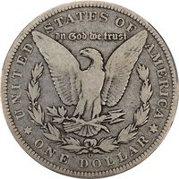 1895-O Morgan Dollar ($1) Reverse Image