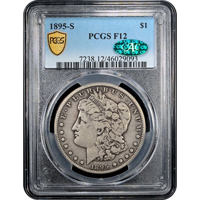 1895-S Morgan Dollar ($1) Obverse Slab Image