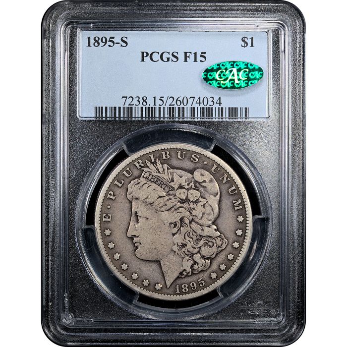 1895-S Morgan Dollar ($1) Obverse Slab Image