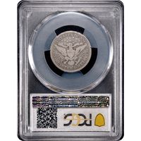 1896-S Barber Quarter (25c) Reverse Slab Image