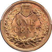 1897 Indian Cent (1c) Laidacker Collection Reverse Image