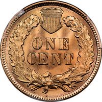 1897 Indian Cent (1c) Laidacker Collection Reverse Image
