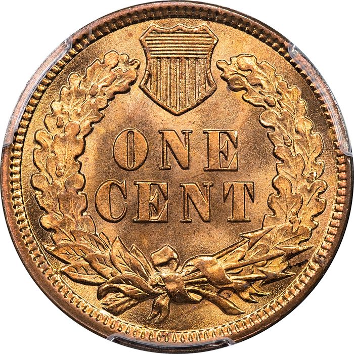 1897 Indian Cent (1c) Reverse Image