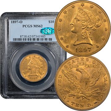 1897-O Liberty Gold Eagle ($10) Composite Image