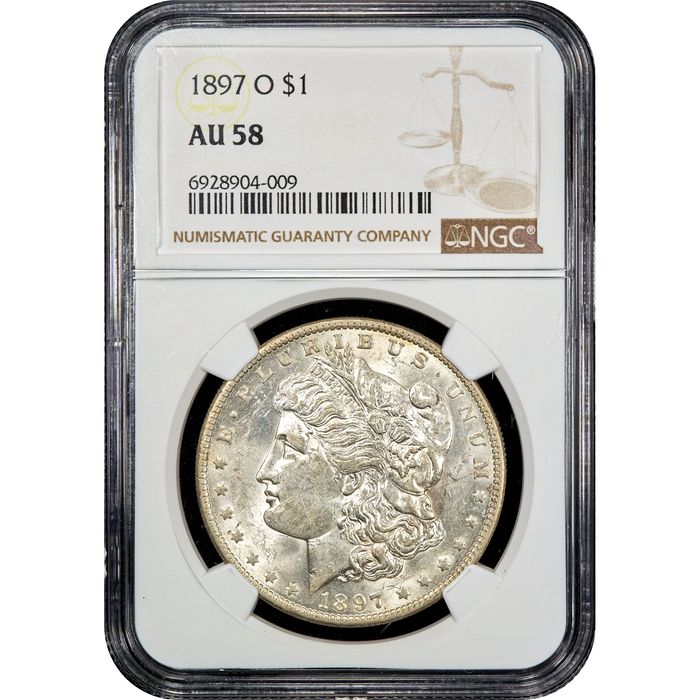 1897-O Morgan Dollar ($1) Obverse Slab Image