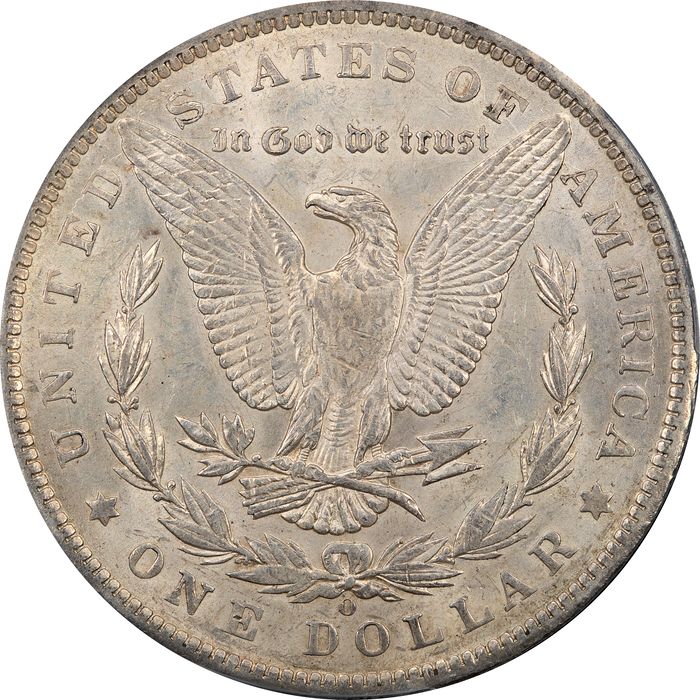 1897-O Morgan Dollar ($1) Reverse Image