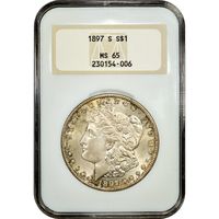1897-S Morgan Dollar ($1) Obverse Slab Image
