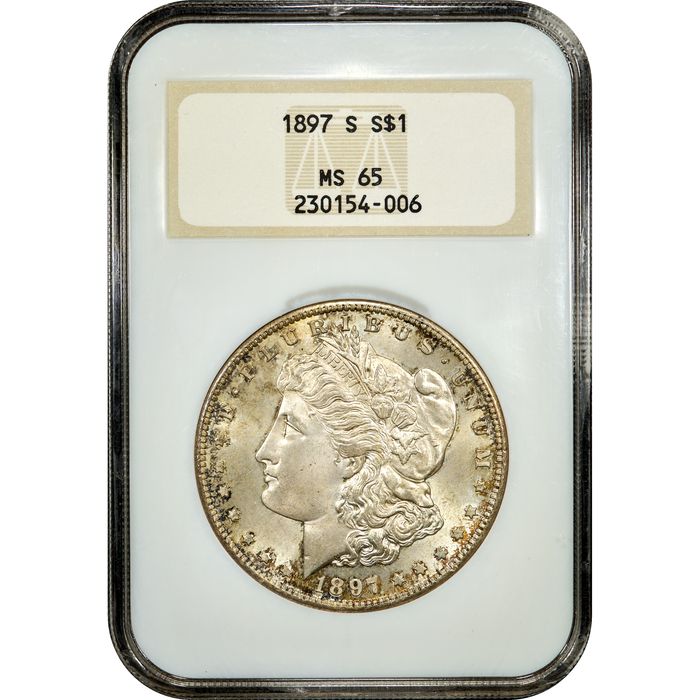 1897-S Morgan Dollar ($1) Obverse Slab Image