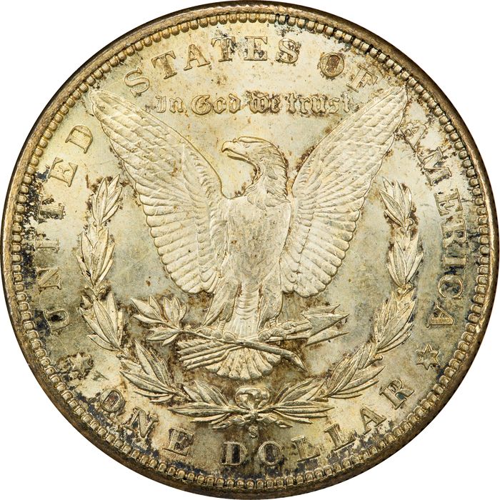 1897-S Morgan Dollar ($1) Reverse Image