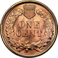 1898 Indian Cent (1c) Laidacker Collection Reverse Image