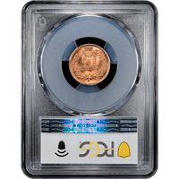 1898 Indian Cent (1c) Laidacker Collection Reverse Slab Image