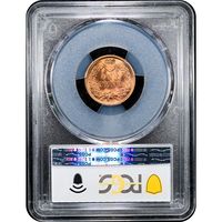 1898 Indian Cent (1c) Laidacker Collection Reverse Slab Image