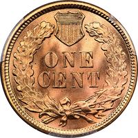 1898 Indian Cent (1c) Laidacker Collection Reverse Image