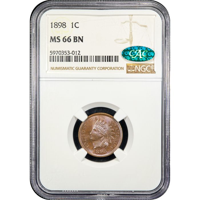 1898 Indian Cent (1c) Obverse Image