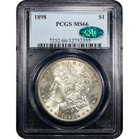 1898 Morgan Dollar ($1) Obverse Image