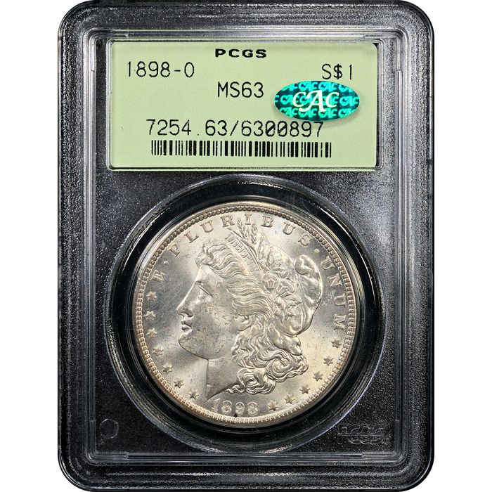 1898-O Morgan Dollar ($1) OGH Obverse Slab Image