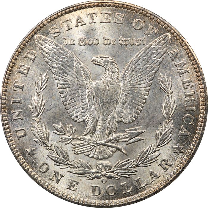 1898-O Morgan Dollar ($1) OGH Reverse Image